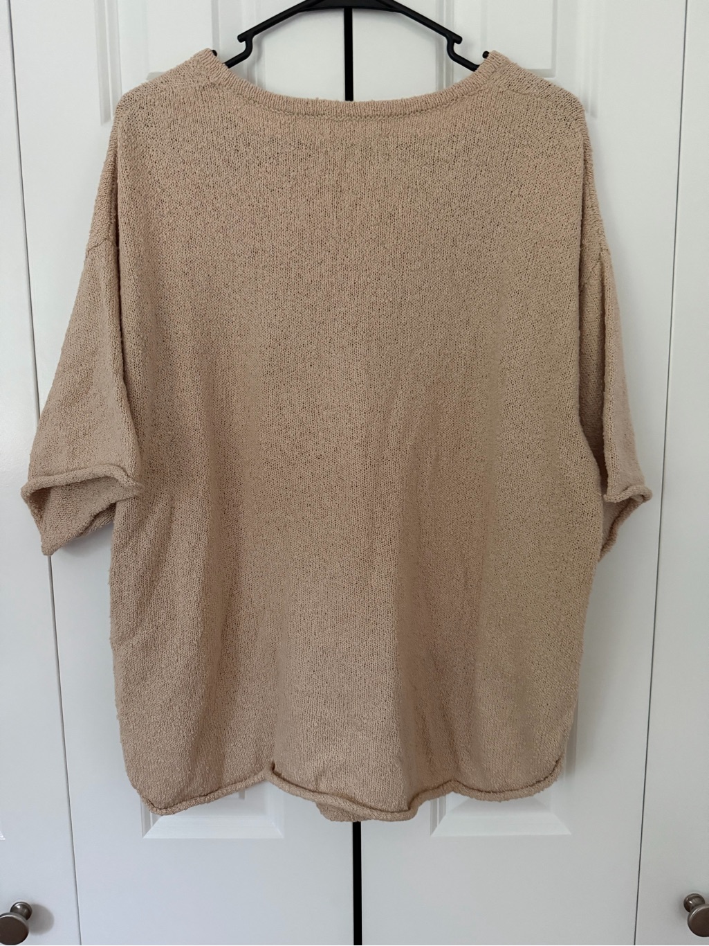 Wol Hide Boucle Tee In Almond — image 6 of 8